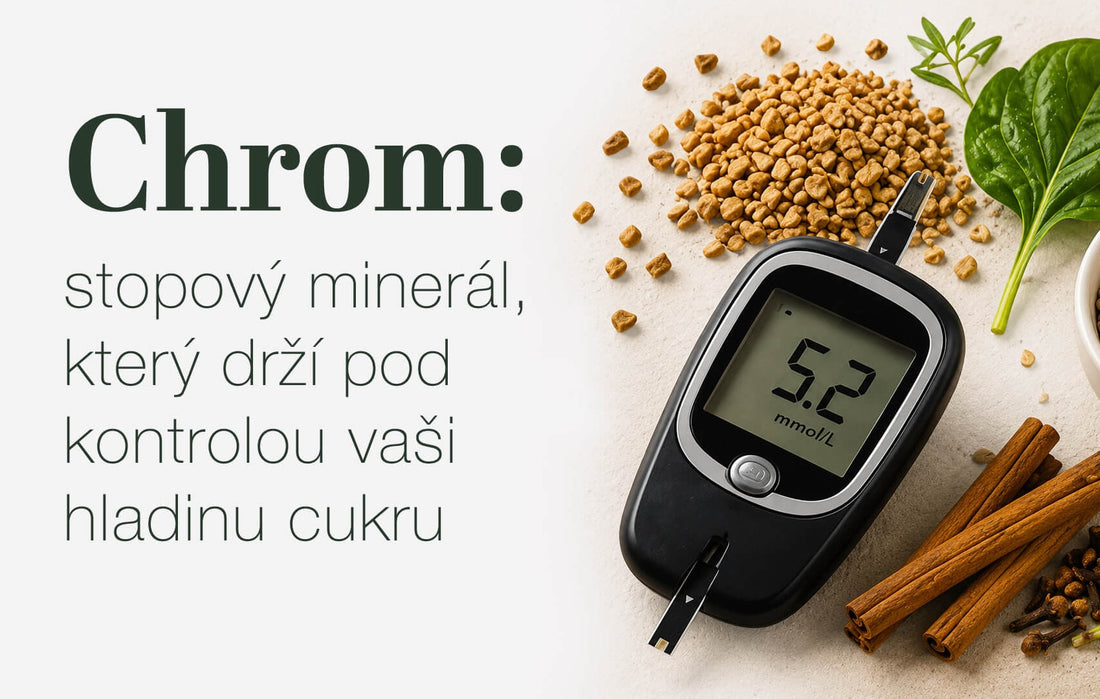 Chrom: stopový minerál, který drží pod kontrolou vaši hladinu cukru