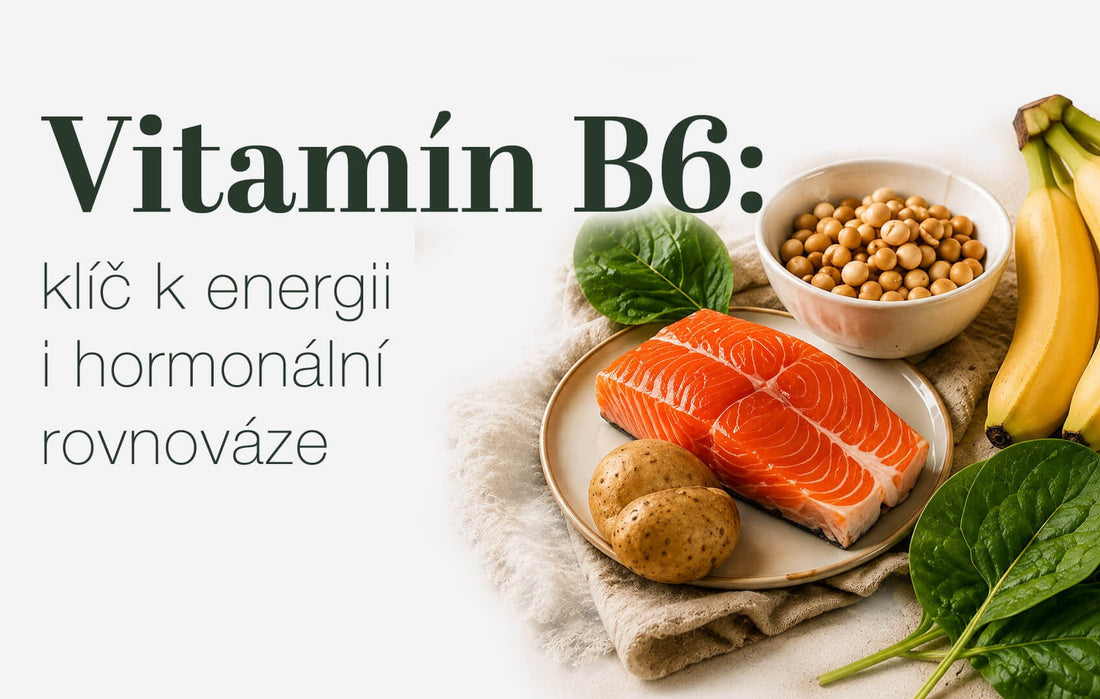 Vitamín B6: klíč k energii i hormonální rovnováze