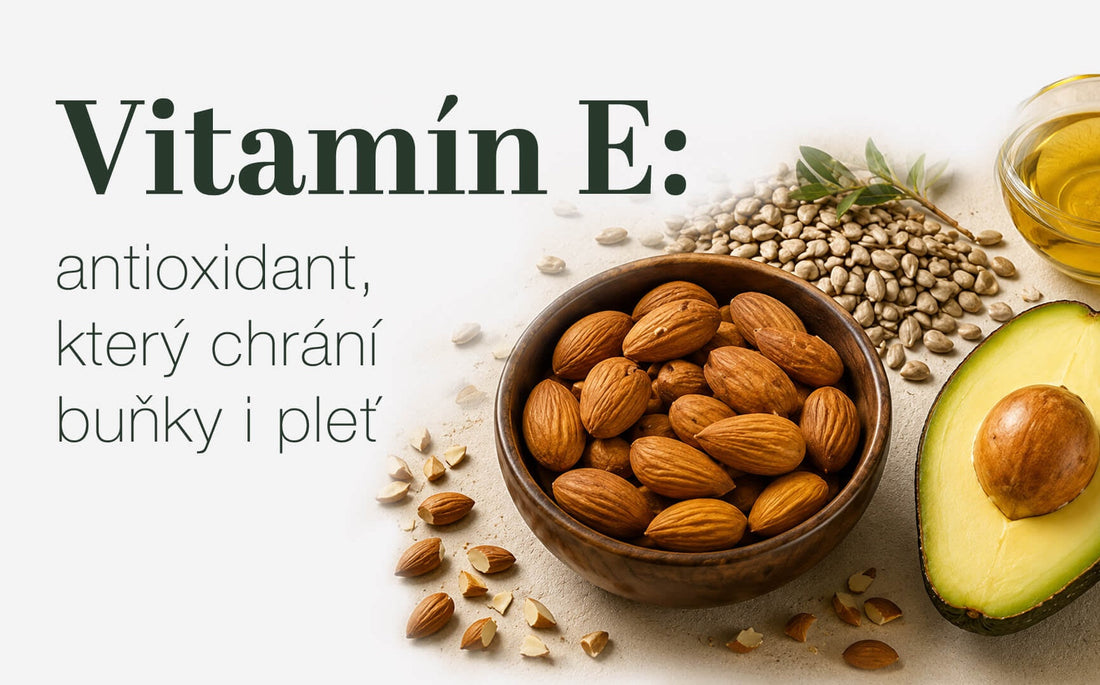 Vitamín E: antioxidant, který chrání buňky i pleť